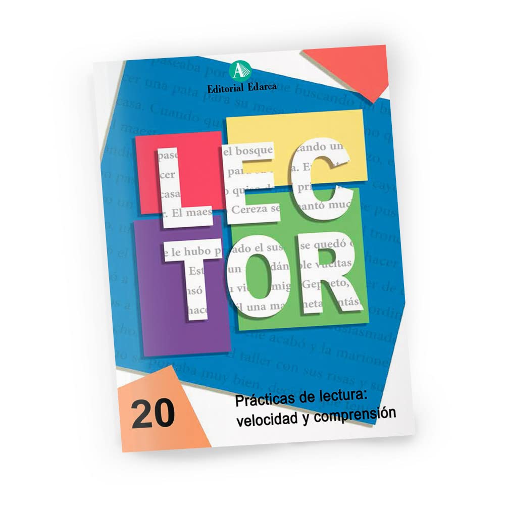Libro: Cuaderno Lector 20. Velocidad y comprensión lectora. Ed. Primaria.: Letra De Imprenta 20