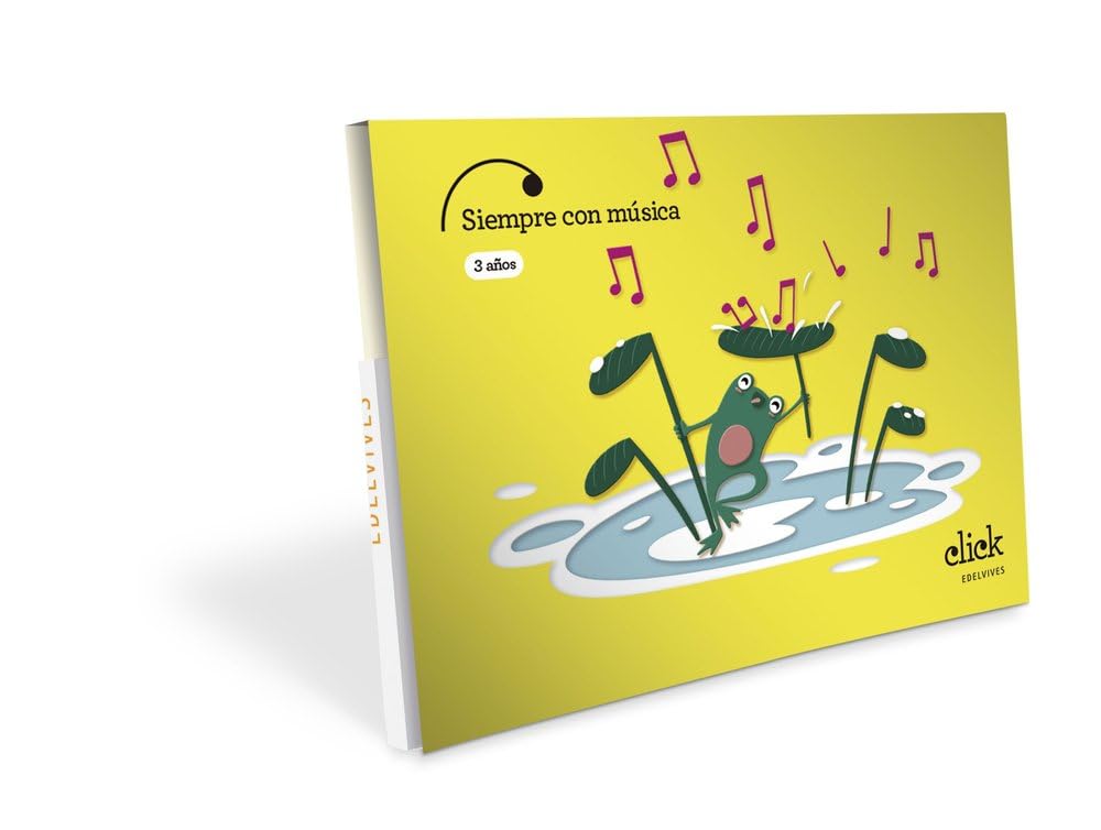 Libro: Proyecto Click - 3 años : Siempre con música