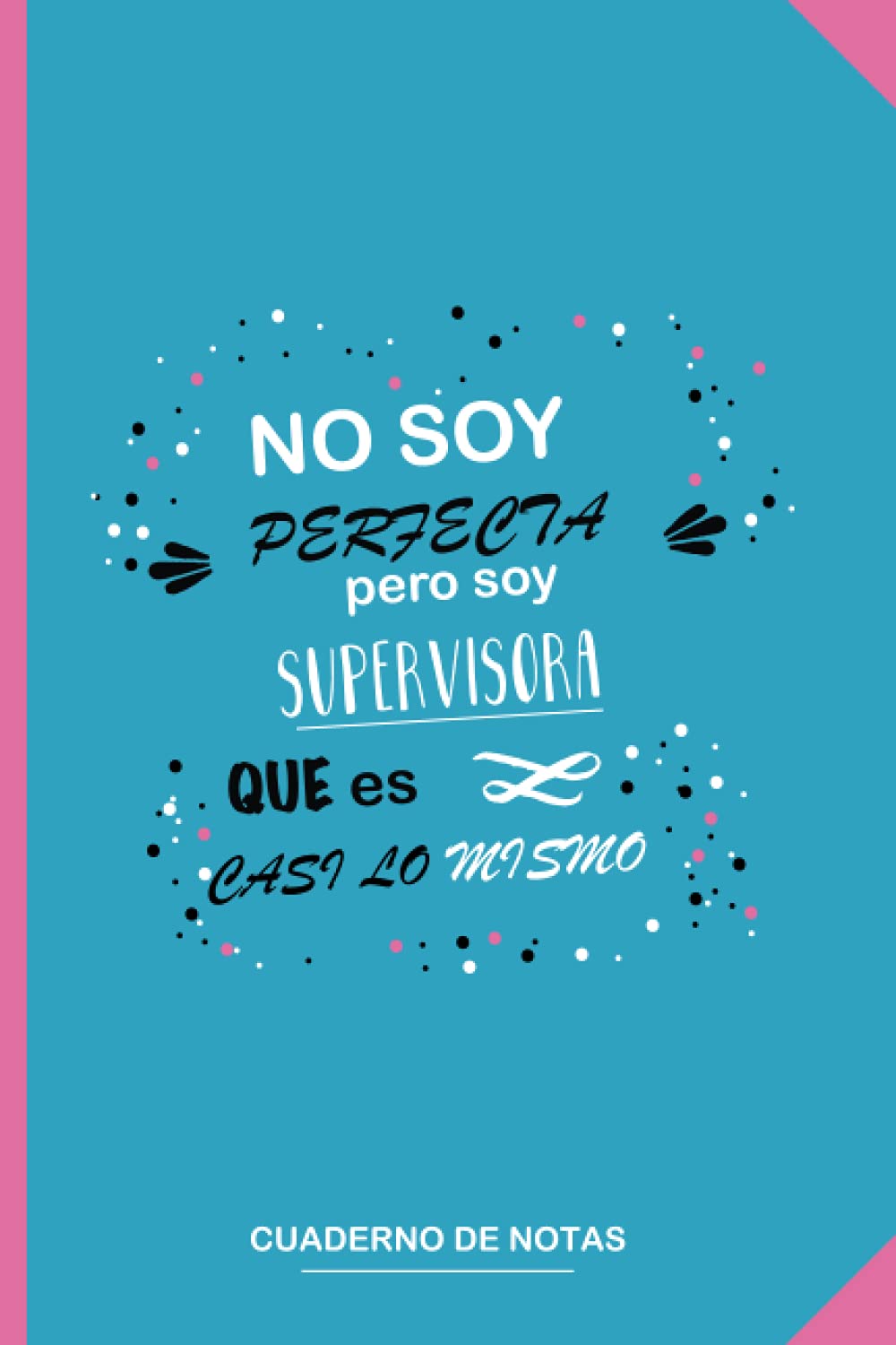 Regalo para la mejor Supervisora: Cuaderno de notas A5 regalo Supervisora- A5 /cuadriculado - | regalos Supervisora para el cumpleaños|regalo de cumpleaños colega