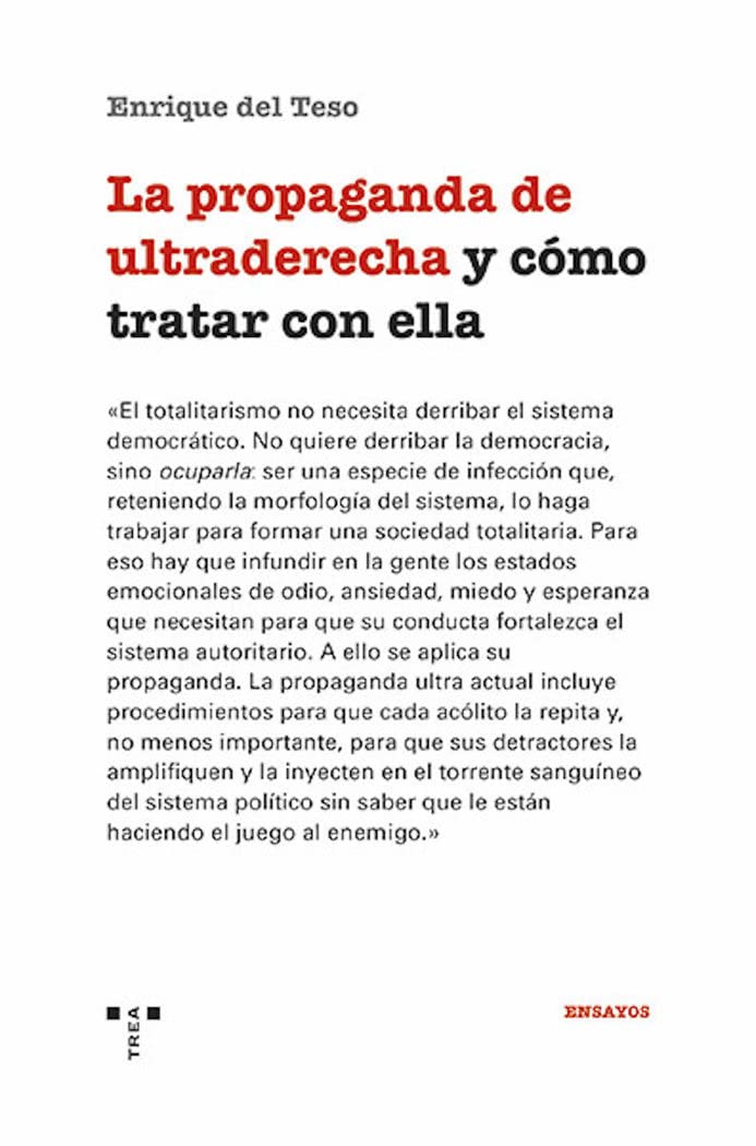 Libro: La propaganda de ultraderecha y cómo tratar con ella