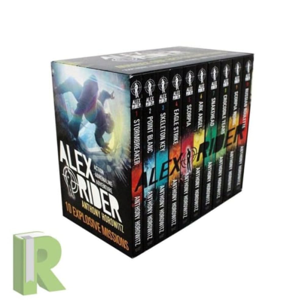 Libro: Alex Rider 10 Books Box Set Complete Collection By Anthony Horowitz