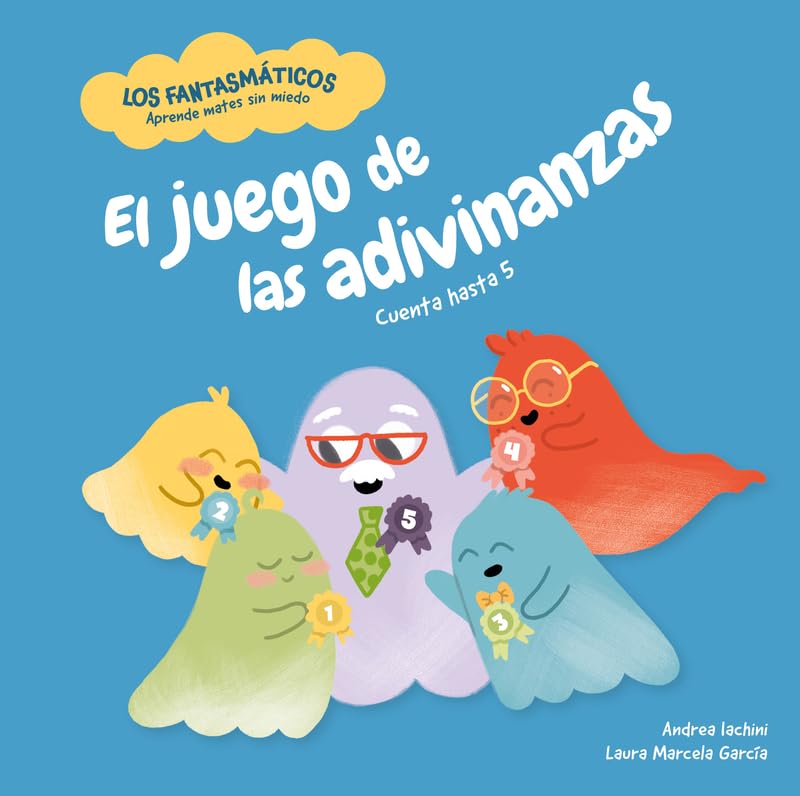 Libro: El juego de las adivinanzas: Cuenta hasta 5 | Matemáticas para niños y niñas de entre 2 y 4 años