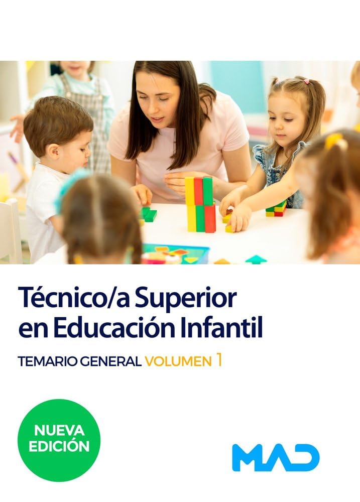 Libro: Técnico/a Superior en Educación Infantil Temario general volumen 1