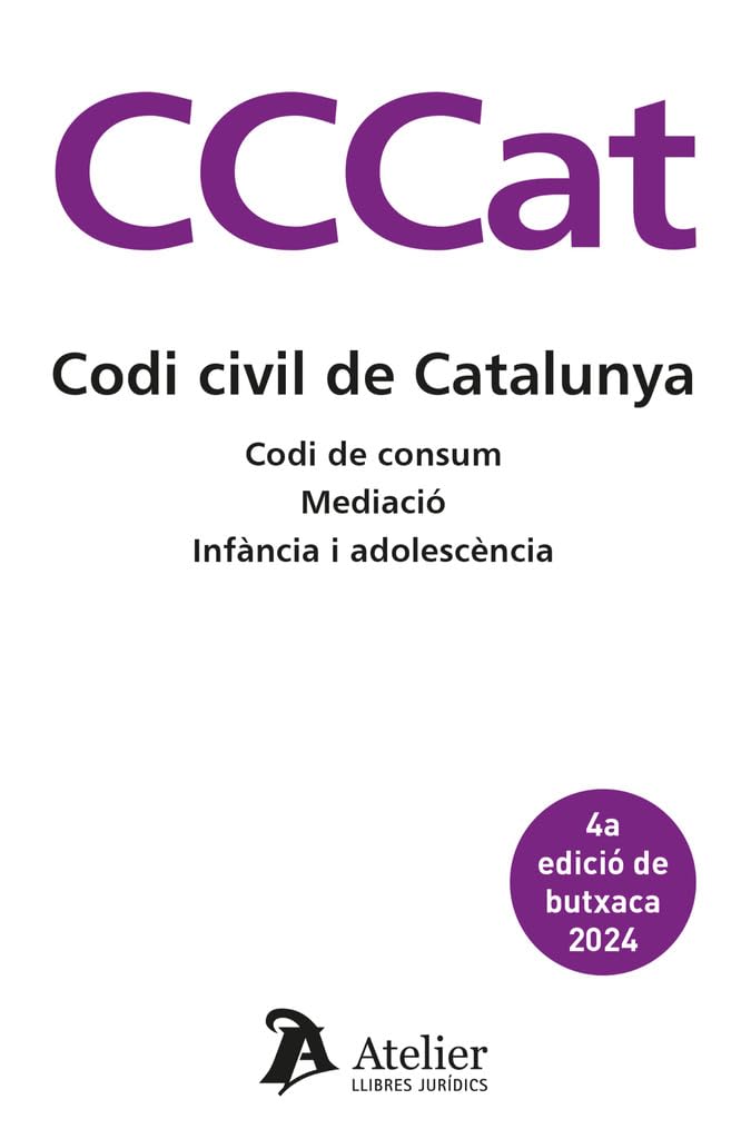 Libro: Codi Civil de Catalunya. 4ª edició butxaca