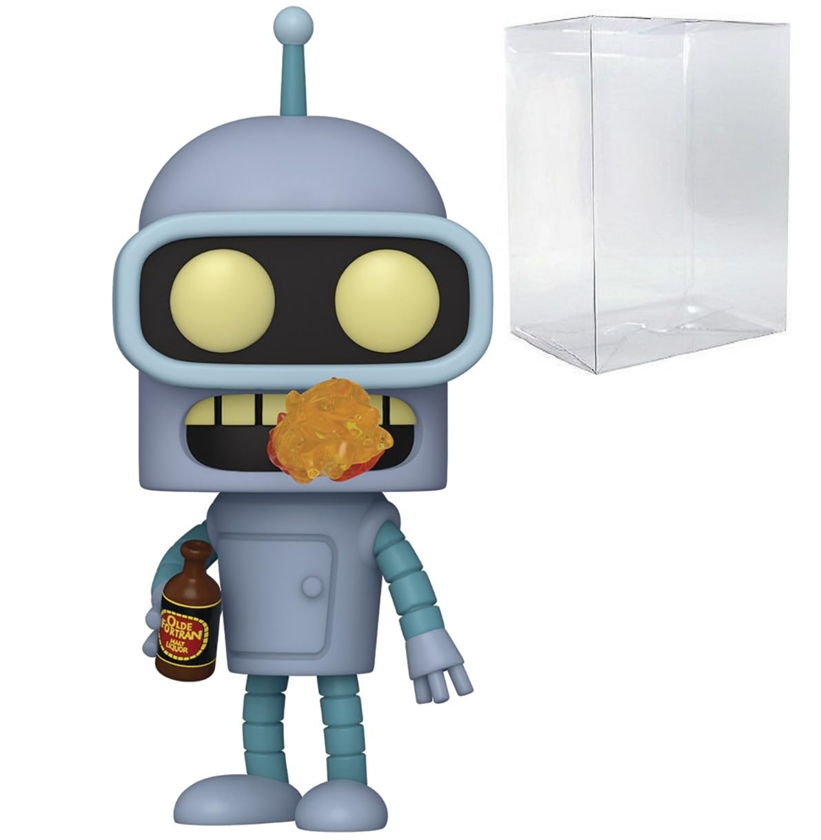 Funko Pop: POP TV: Futurama - Bender Specialty Series Exclusivo Funko Figura de Vinilo (Bundled with Compatible Box Protector Case), Multicolor, 3.75 Pulgadas