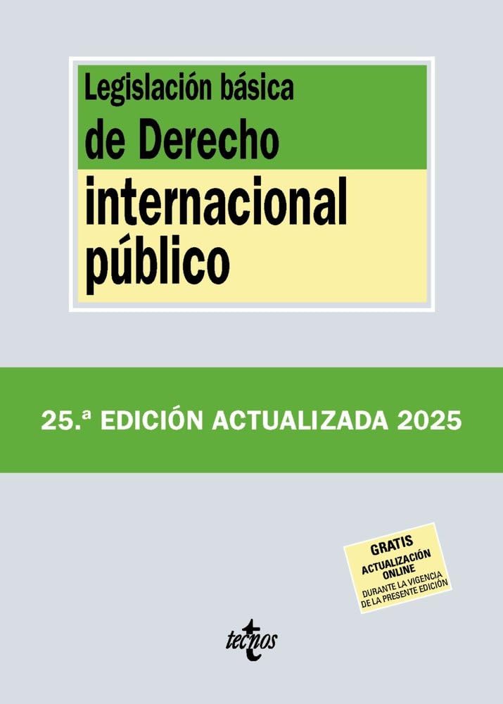 Libro: Legislación básica de Derecho Internacional público