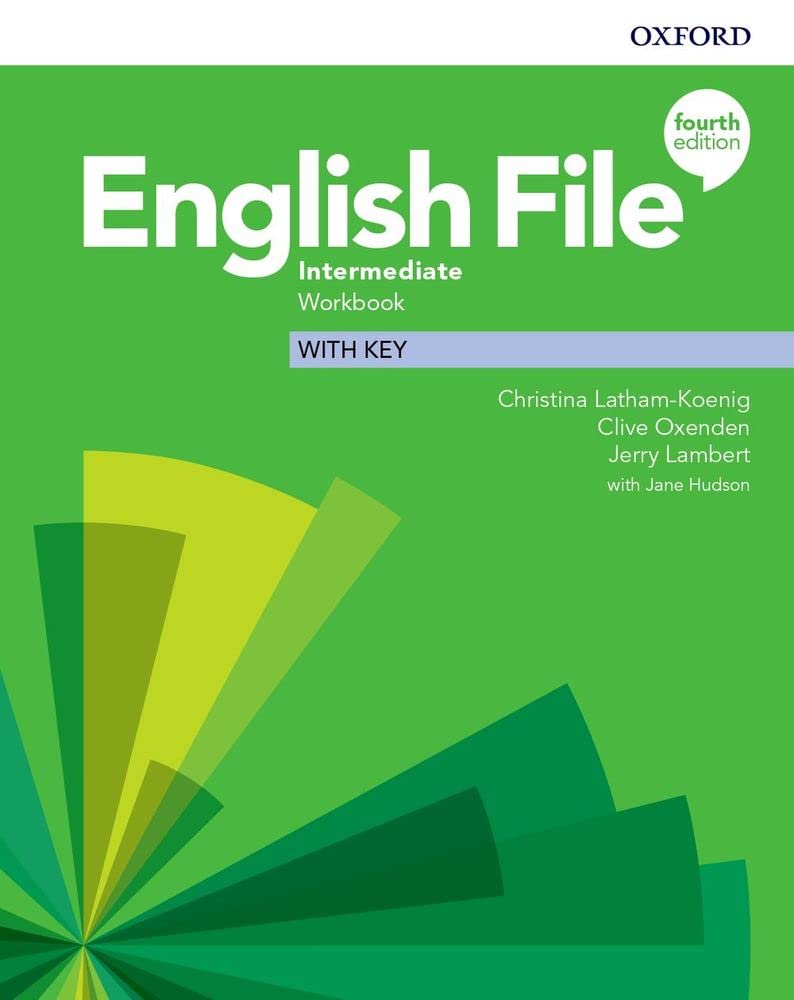 Libro: English file 4th edition intermediate; workbook with key