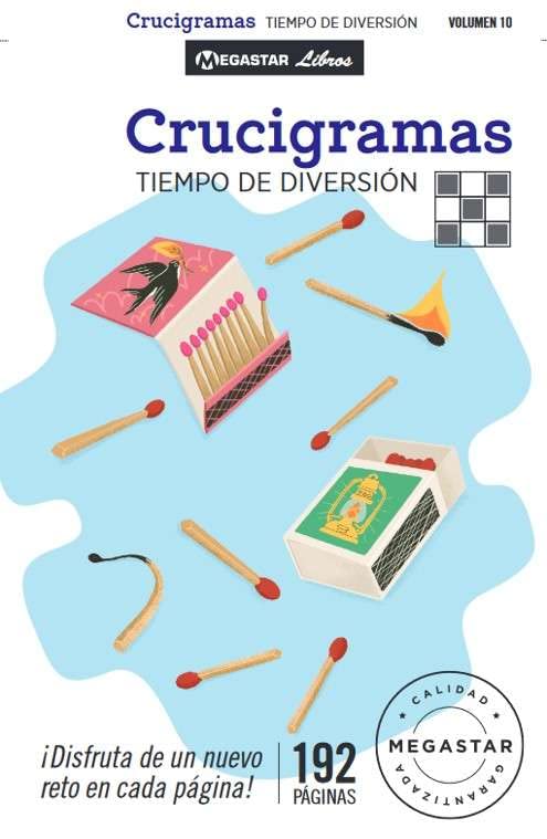 Libro: BLOC DE CRUCIGRAMAS 10 (TIEMPO DE DIVERSION)