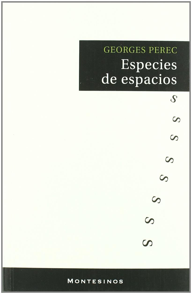 Libro: Especies de espacios (NARRATIVA)