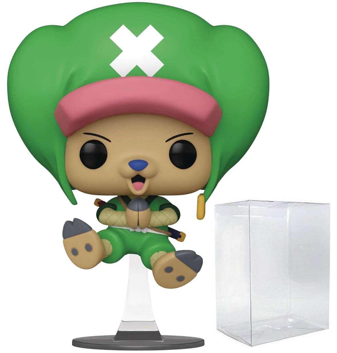 Funko Pop: POP Anime: One Piece - Chopperemon (Wano) Tony Tony Chopper Funko Figura de Vinilo (Bundled with Compatible Box Protector Case), Multicolor, 3.75 Pulgadas
