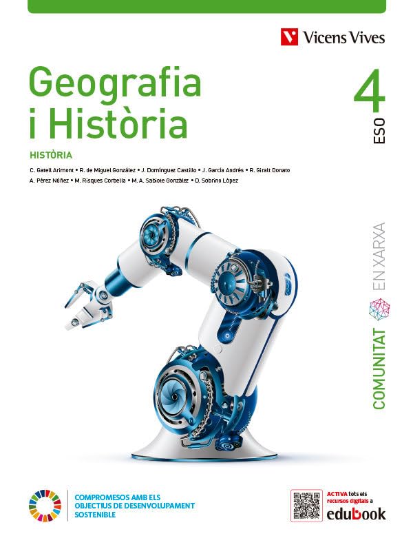 Libro: GEOGRAFIA I HISTORIA 4 (COMUNITAT EN XARXA)