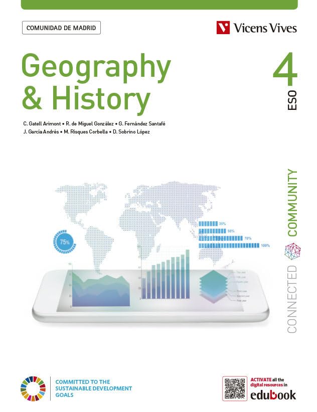 Libro: Geography & History 4 Comunidad de Madrid (Connected Community)