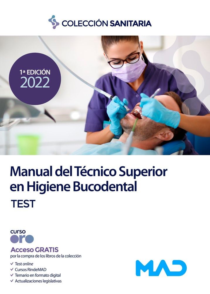 Libro: Manual del Técnico Superior en Higiene Bucodental. Test