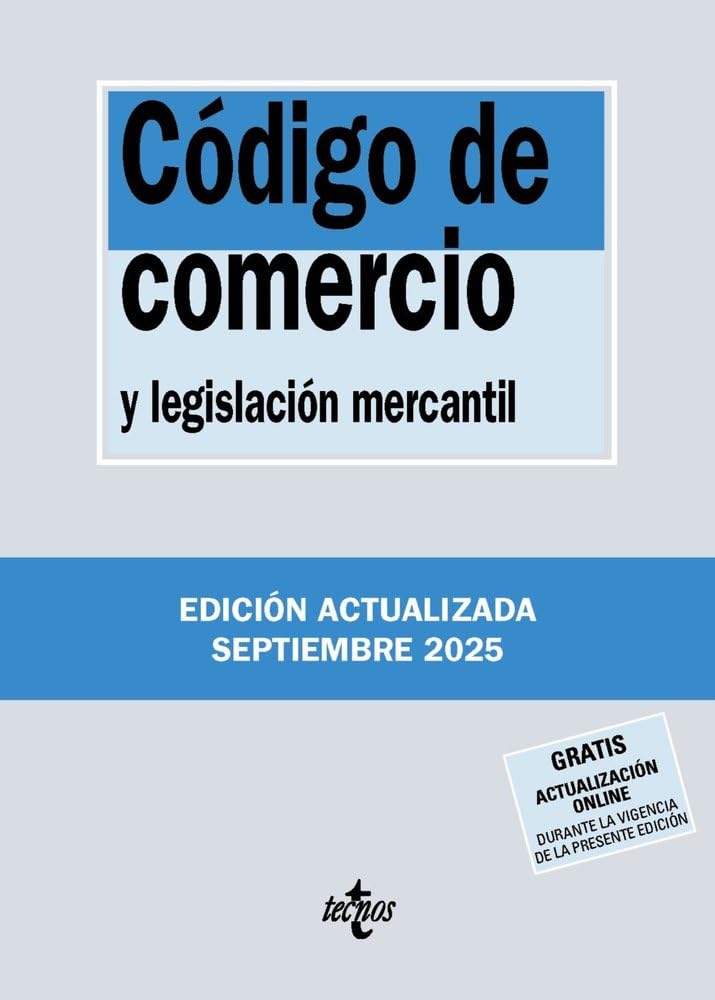 Libro: Código de Comercio: y legislación mercantil (Derecho - Biblioteca de Textos Legales)