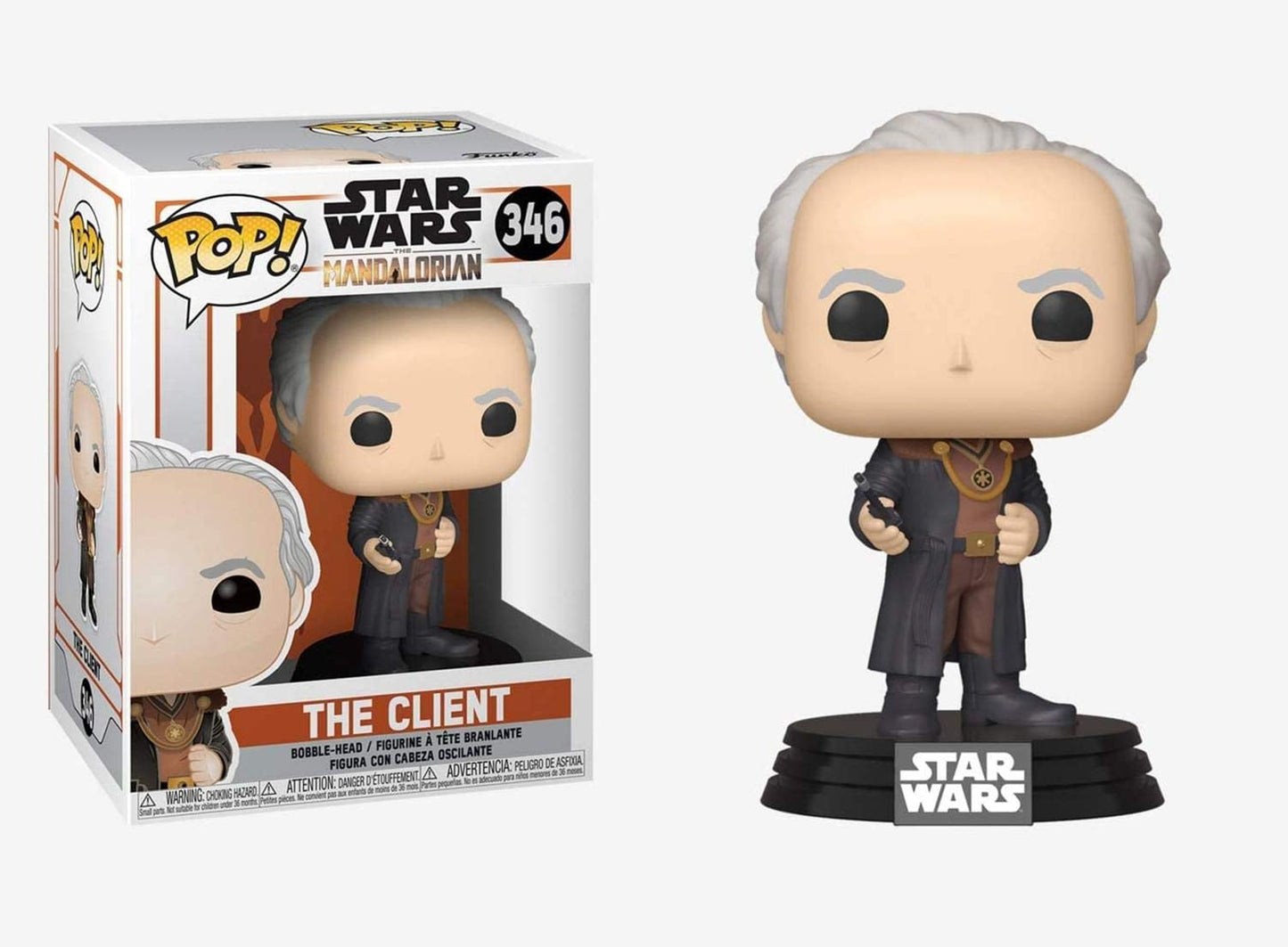 Funko Star Wars: El Mandaloriano - The Client, Multicolour