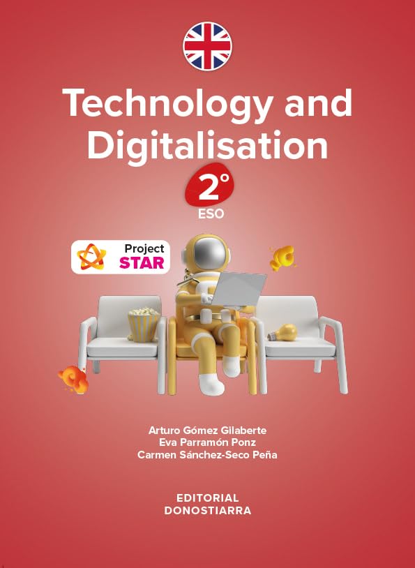 Libro: Technology and Digitalisation 2º ESO - Project STAR (SIN COLECCION)