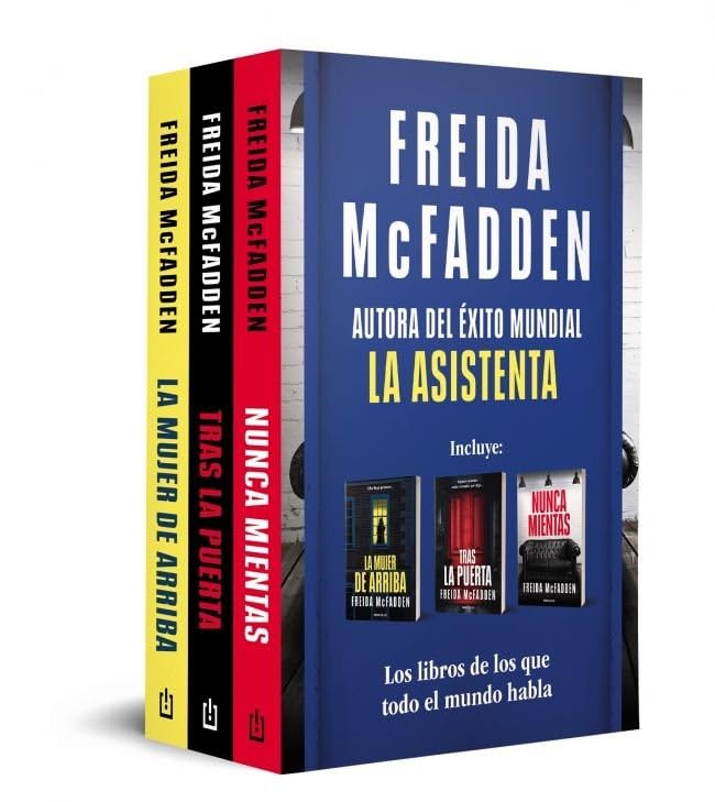 Pack Freida McFadden (contiene: La mujer de arriba | Tras la puerta | Nunca mientas) (Best Seller)