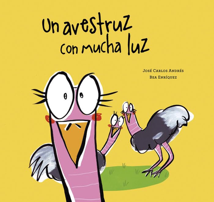Libro: Un avestruz con mucha luz (Español Somos8)