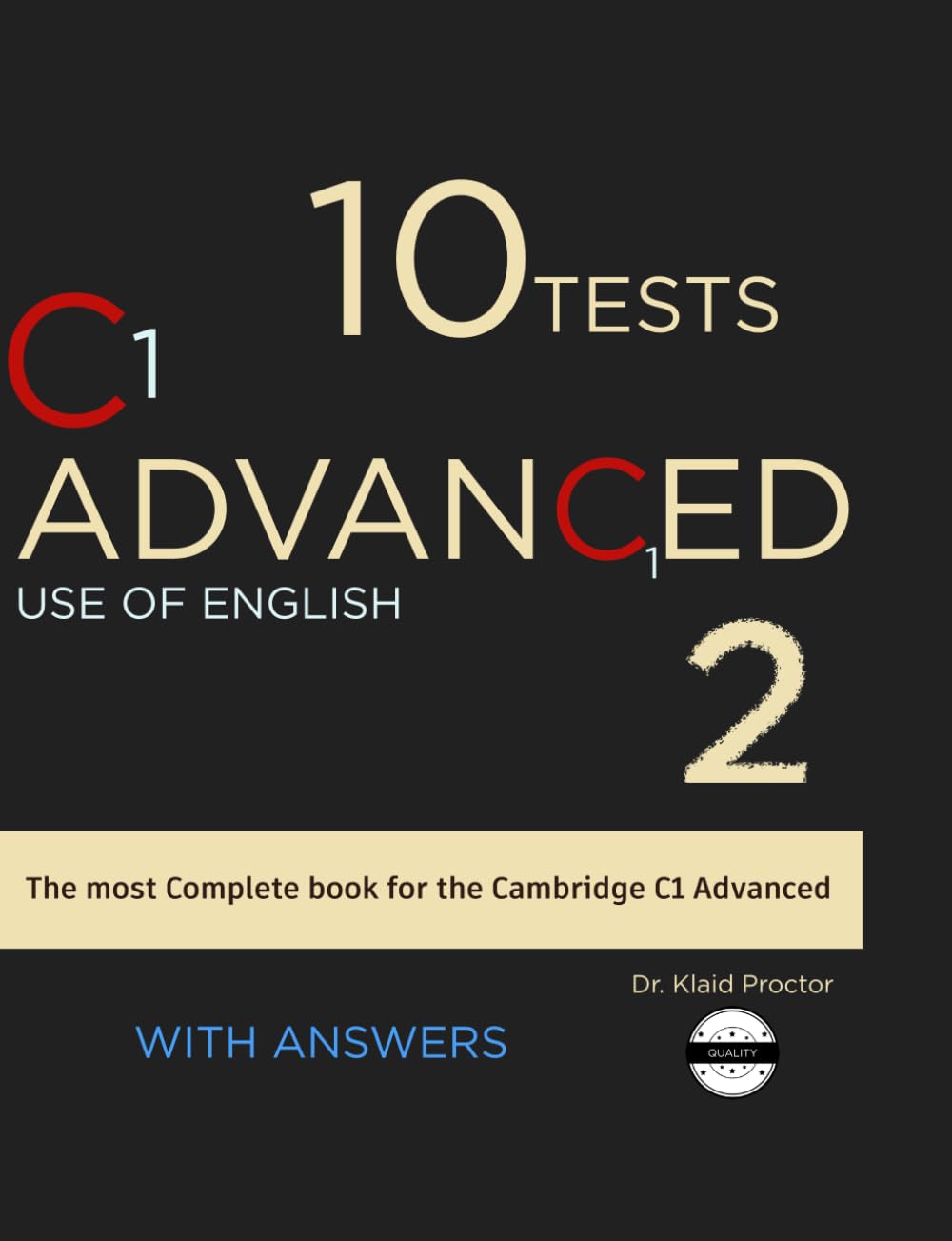 Libro: C1 ADVANCED Use of English: 10 Practice Tests for the Cambridge Exams