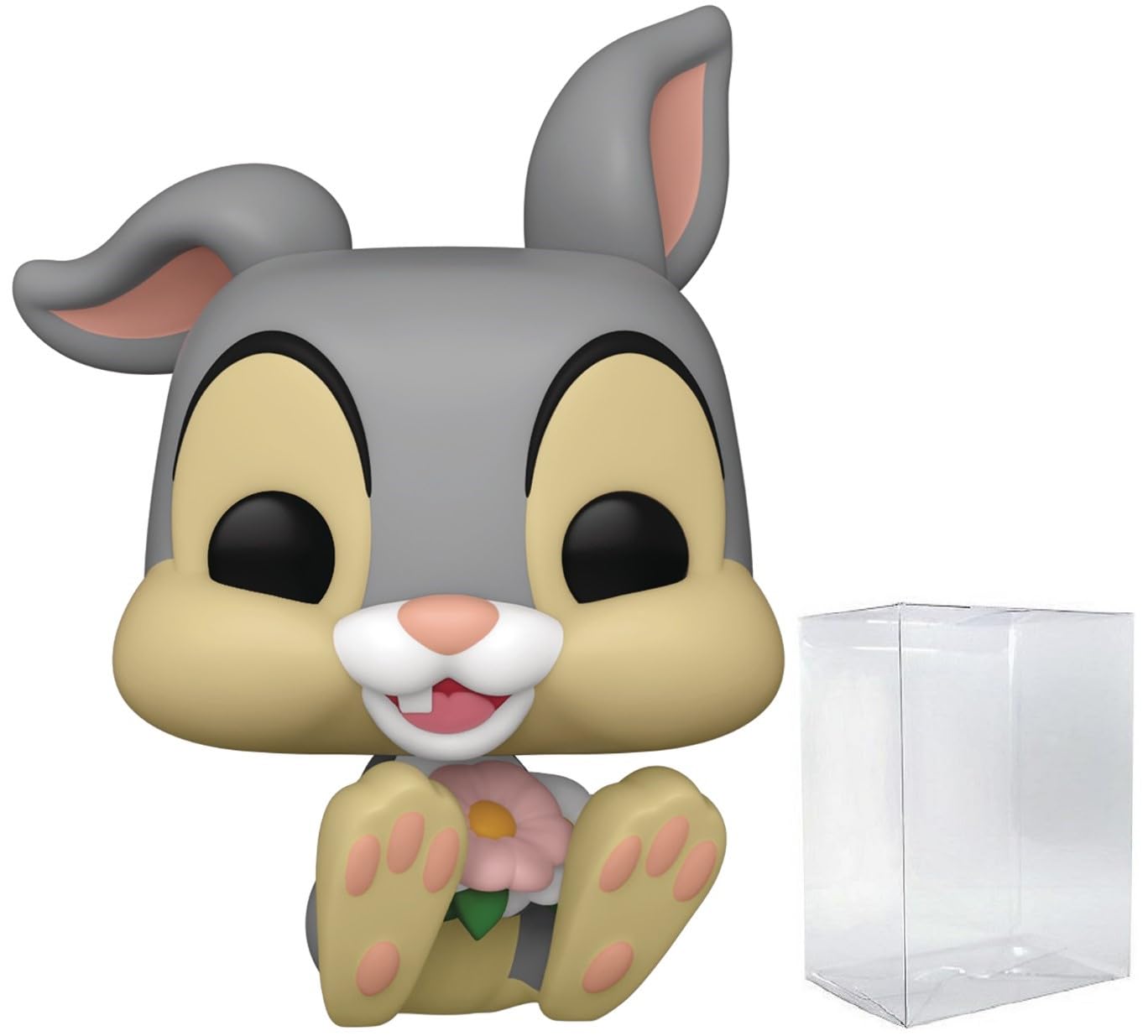 Funko Pop: POP Disney Classics: Bambi - Thumper Funko Figura de Vinilo (Bundled with Compatible Box Protector Case) Multicolor 3.75 Pulgadas