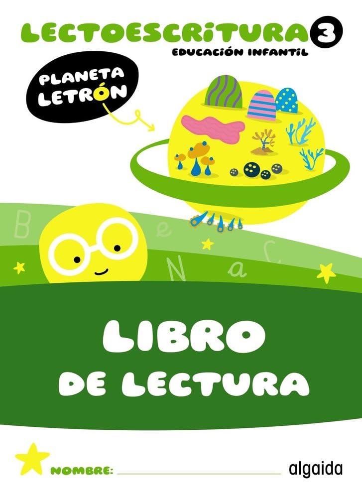 Libro: Planeta Letrón. Lectoescritura. Nivel 3. Libro de lectura