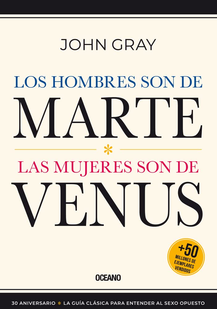 Libro: Los Hombres son de Marte,: las mujeres son de Venus, (Tercera edición) (Spanish Edition)