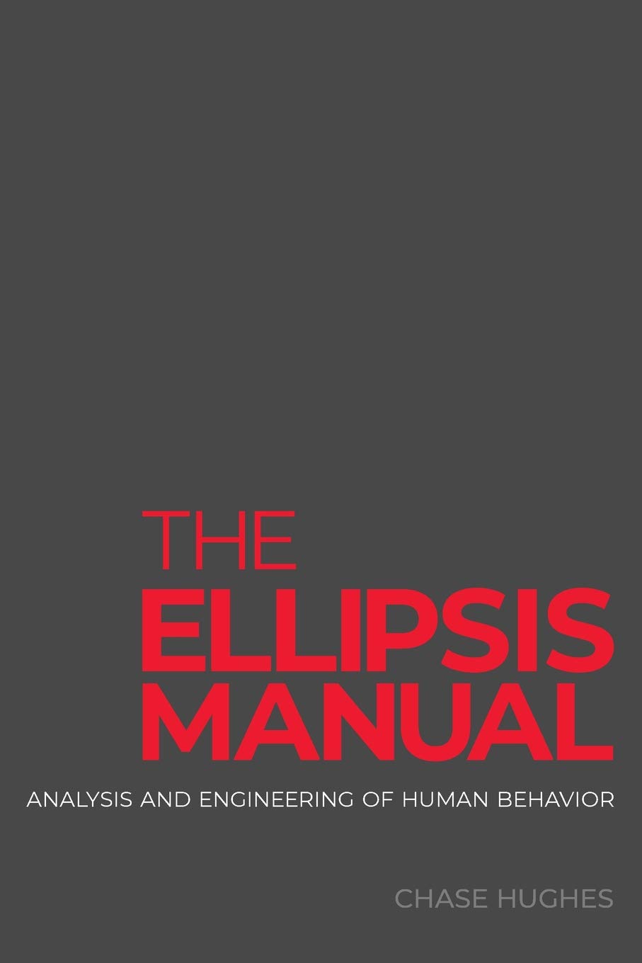 Libro: The Ellipsis Manual: analysis and engineering of human behavior
