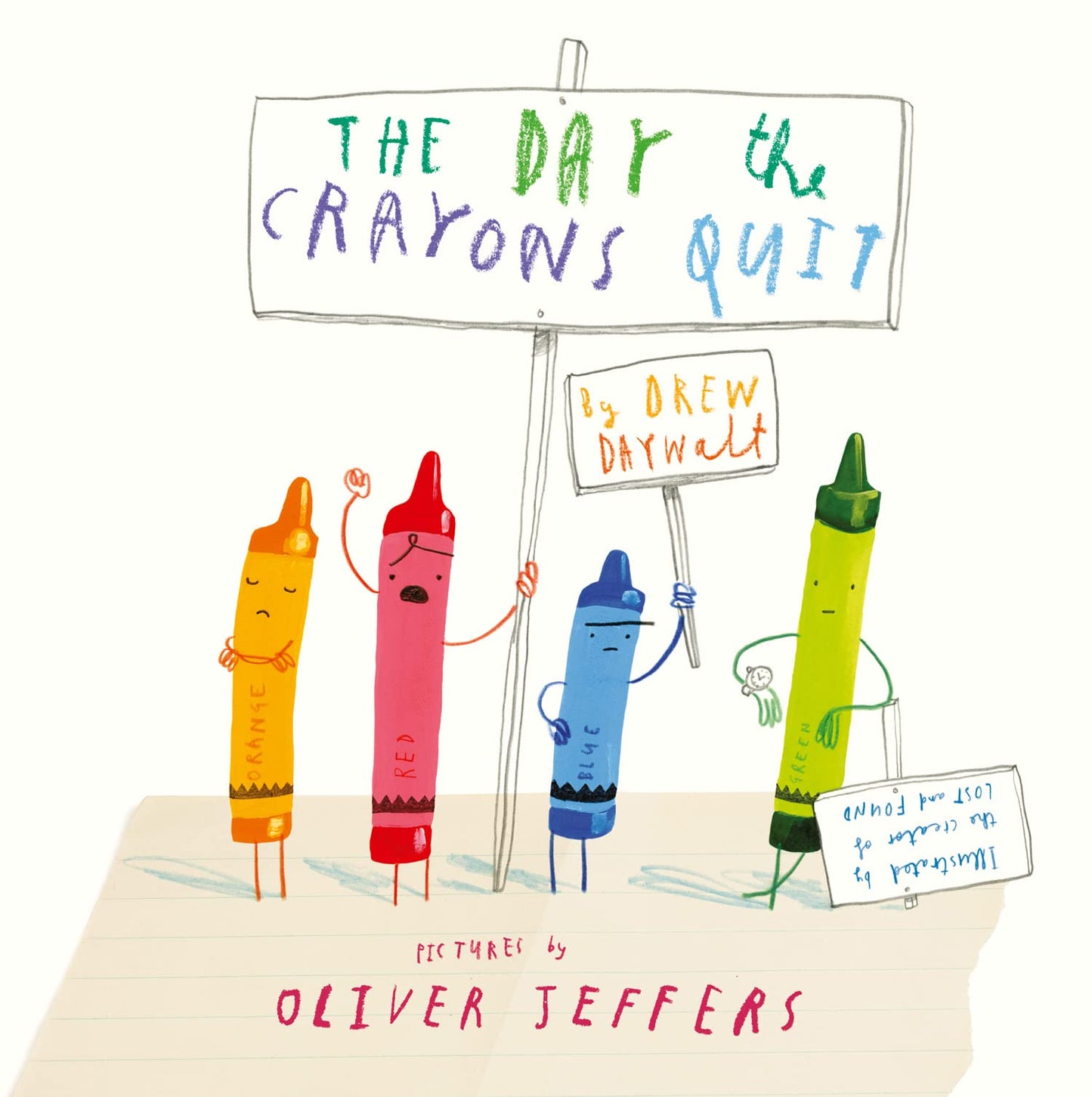 Libro: The Day The Crayons Quit: A Funny Picture Book About Expressing Feelings and Emotions, NYT Bestseller