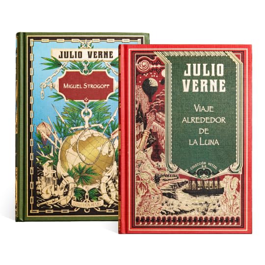 Libro: Pack Julio Verne III. Contiene 2 libros: Miguel Strogoff. Viaje alrededor de la Luna (Coleccionables)