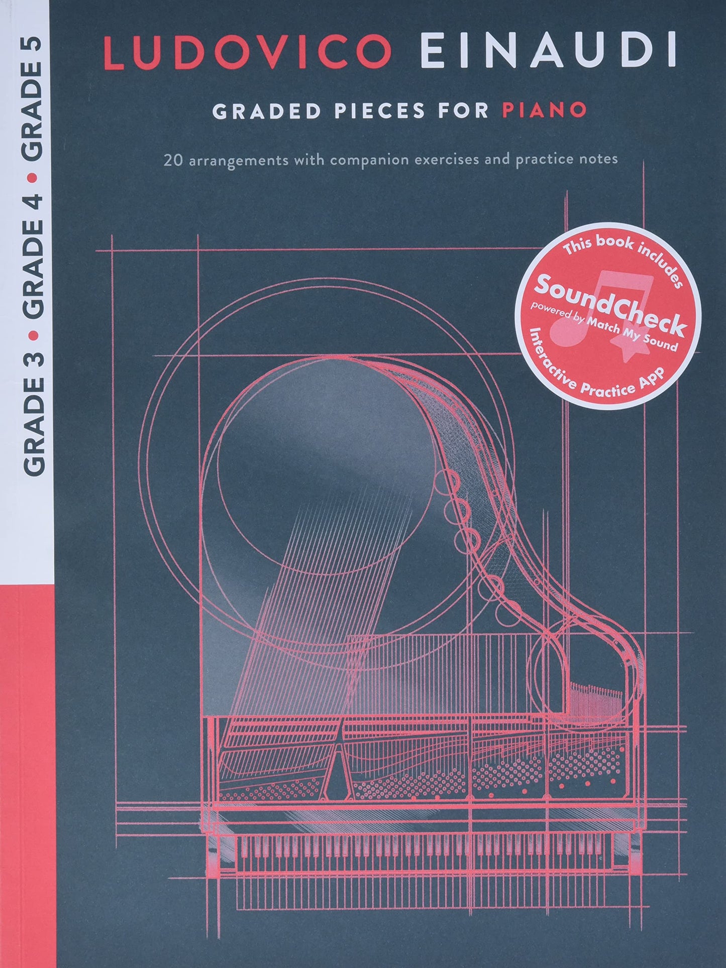Libro: Ludovico einaudi : graded pieces for piano - grades 3-5: Grade 3, Grade 4, Grade 5