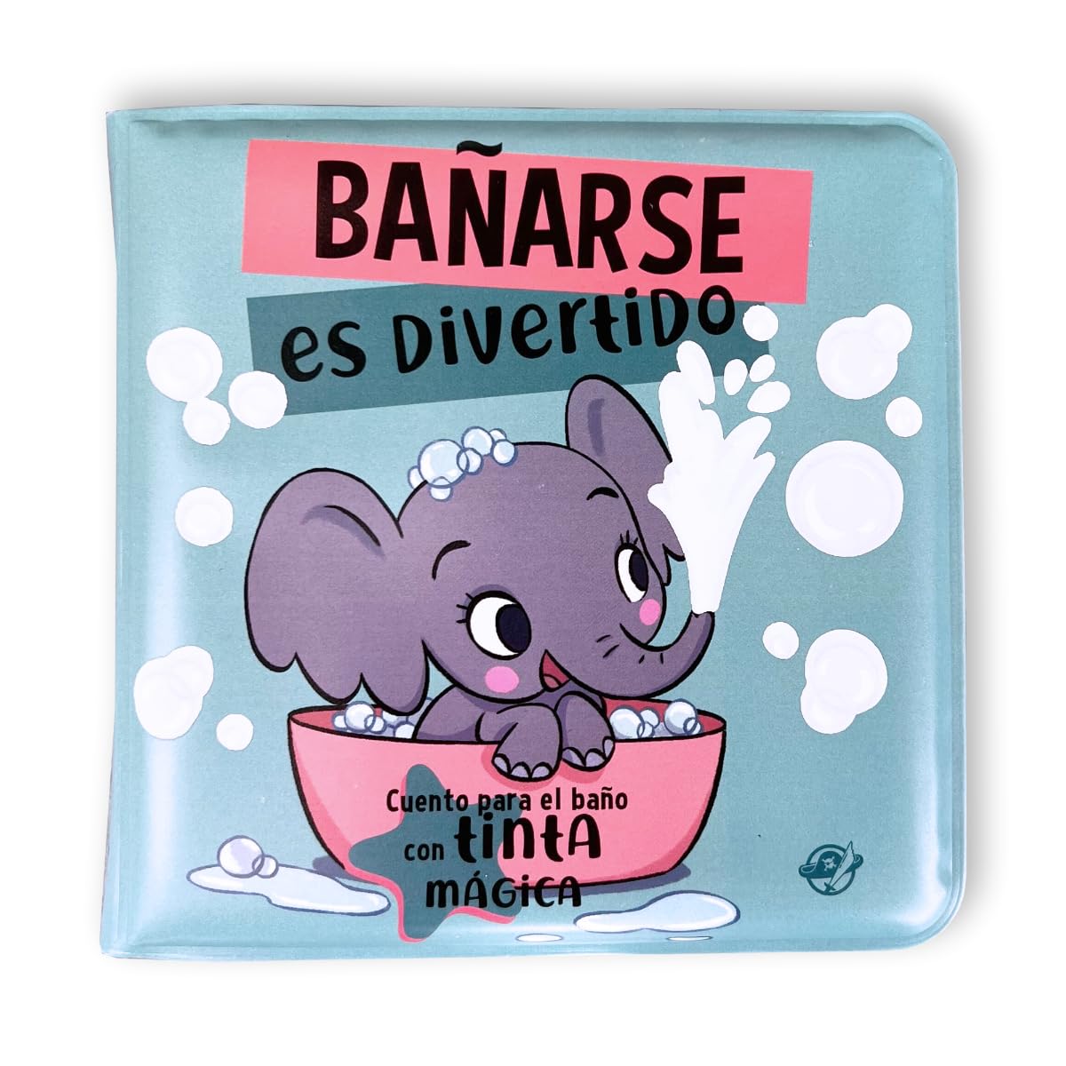 Cuentos para bebés - Bañarse es divertido: Para la bañera ¡Con tinta mágica! Interactivo para bebés entre 0 y 36 meses. ¡La tinta aparece cuando mojas los animales con agua!: 9