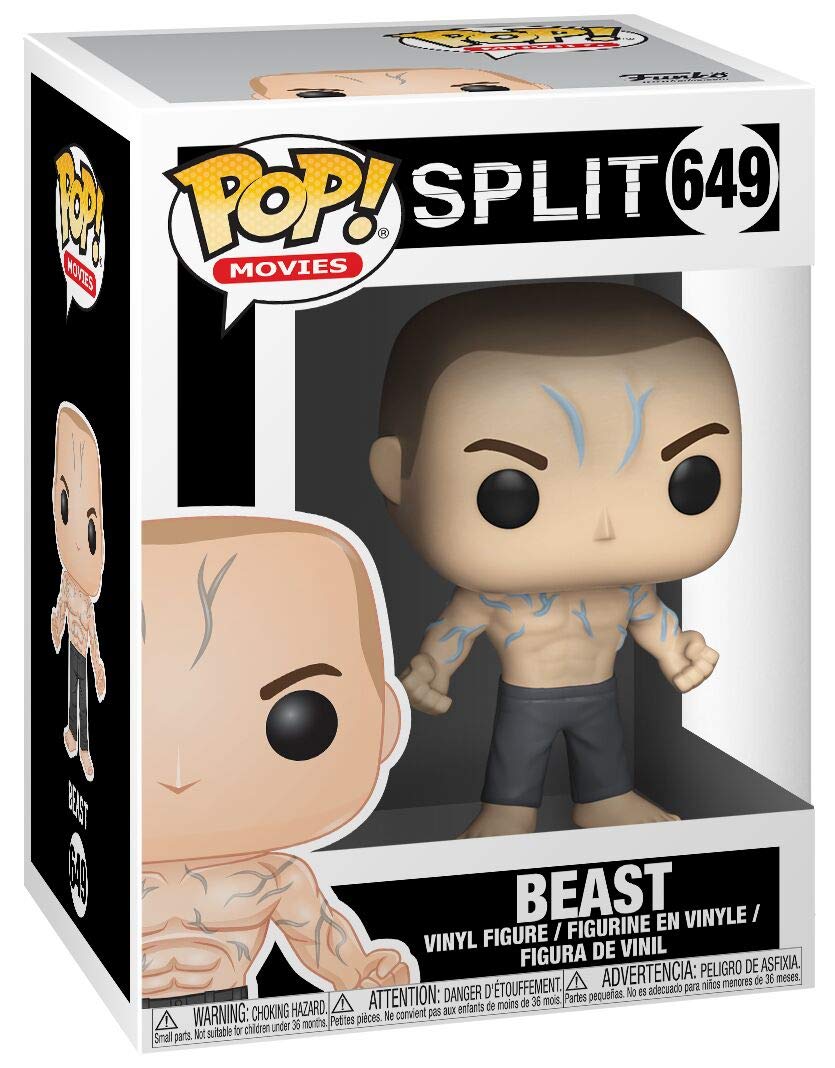 Funko Pop Movies: Split - Beast Collectible Figura, Multicolor
