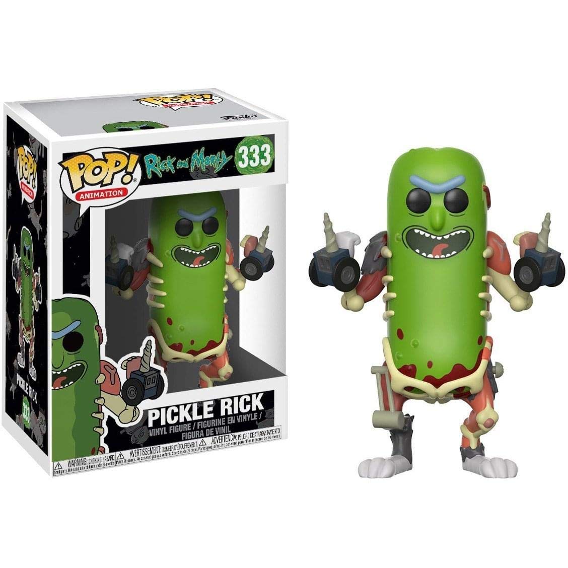 Funko Pop! Animación: R&M-Pickle Rick - Rick and Morty - Collectible Figura de Vinilo