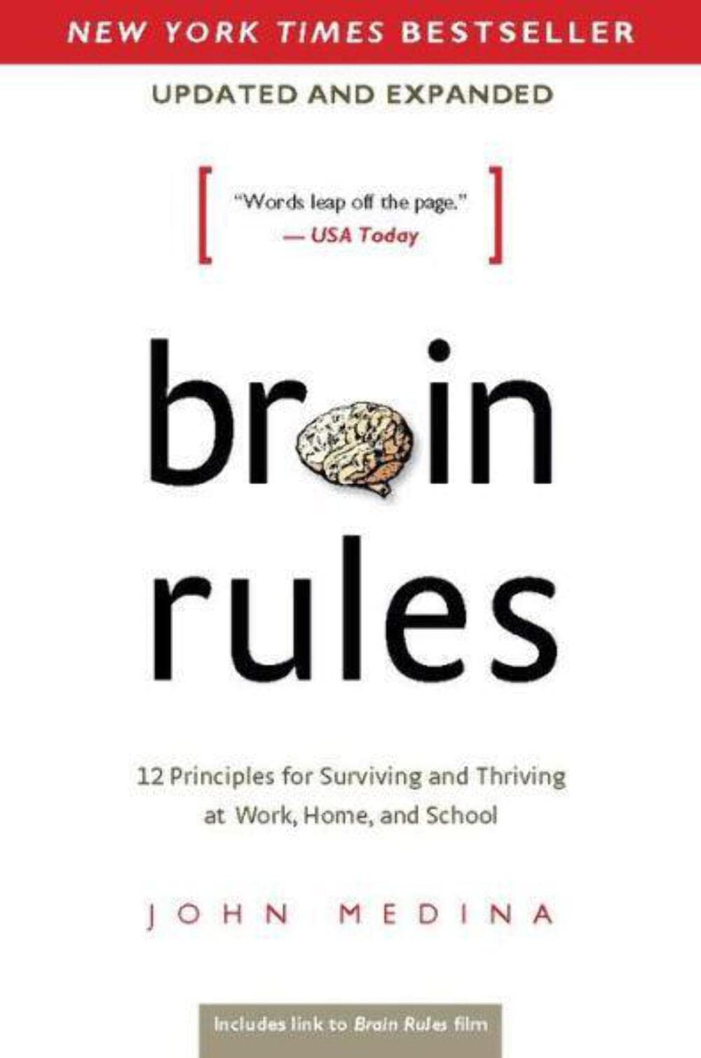 Libro: Brain Rules (Updated and Expanded): 12 Principles for Surviving and Thriving at Work, Home, and School