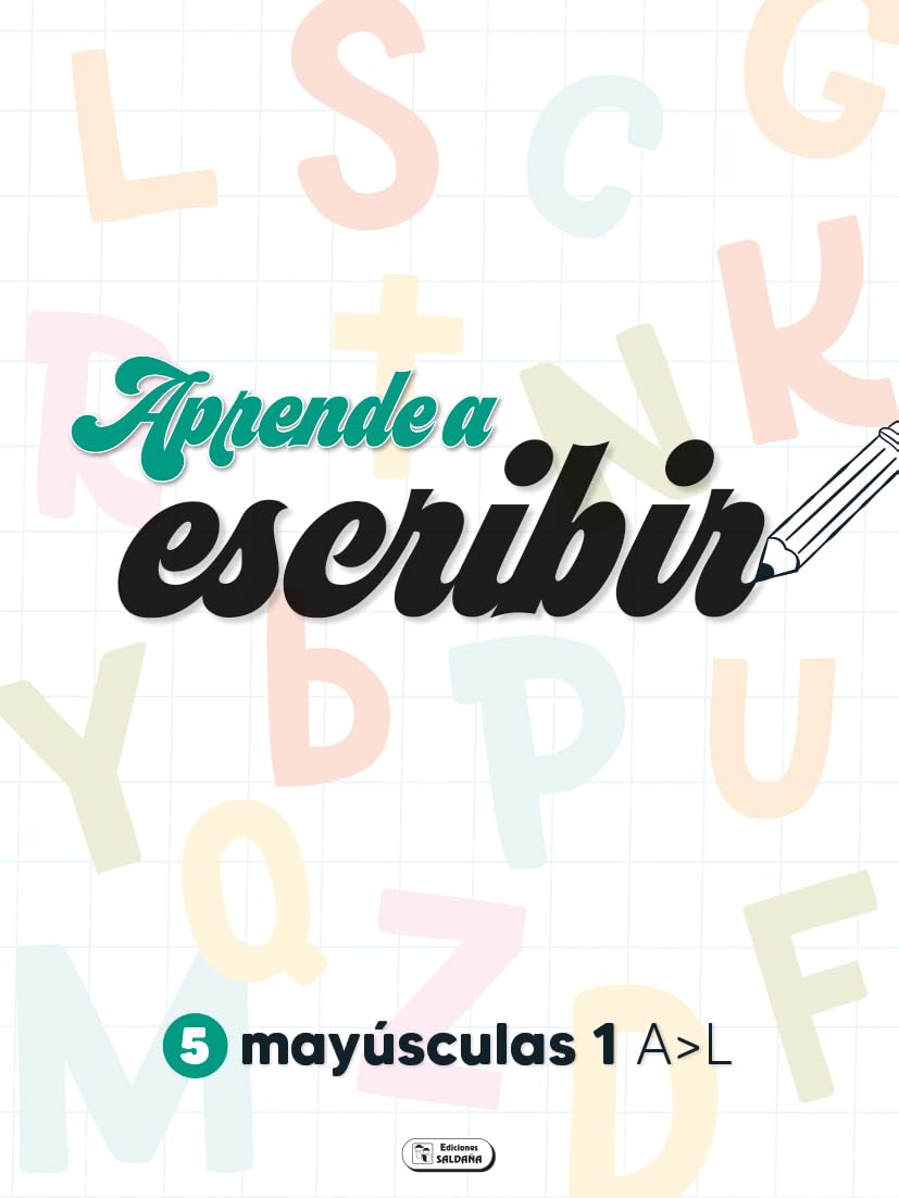 Libro: APRENDO A ESCRIBIR - MAYÚSCULAS 1
