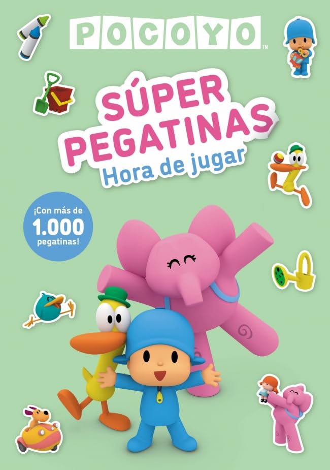 Libro: Pocoyó. Actividades - Súper pegatinas. Hora de Jugar. ¡Con más de 1.000 pegatinas! (Altea)