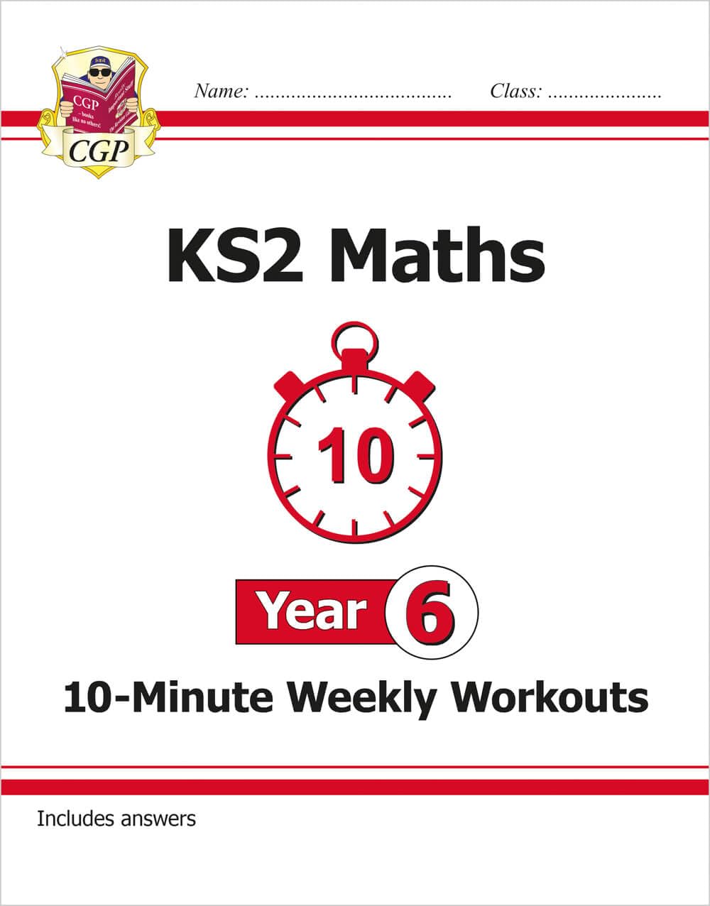 Libro: KS2 Year 6 Maths 10-Minute Weekly Workouts (CGP Year 6 Maths)