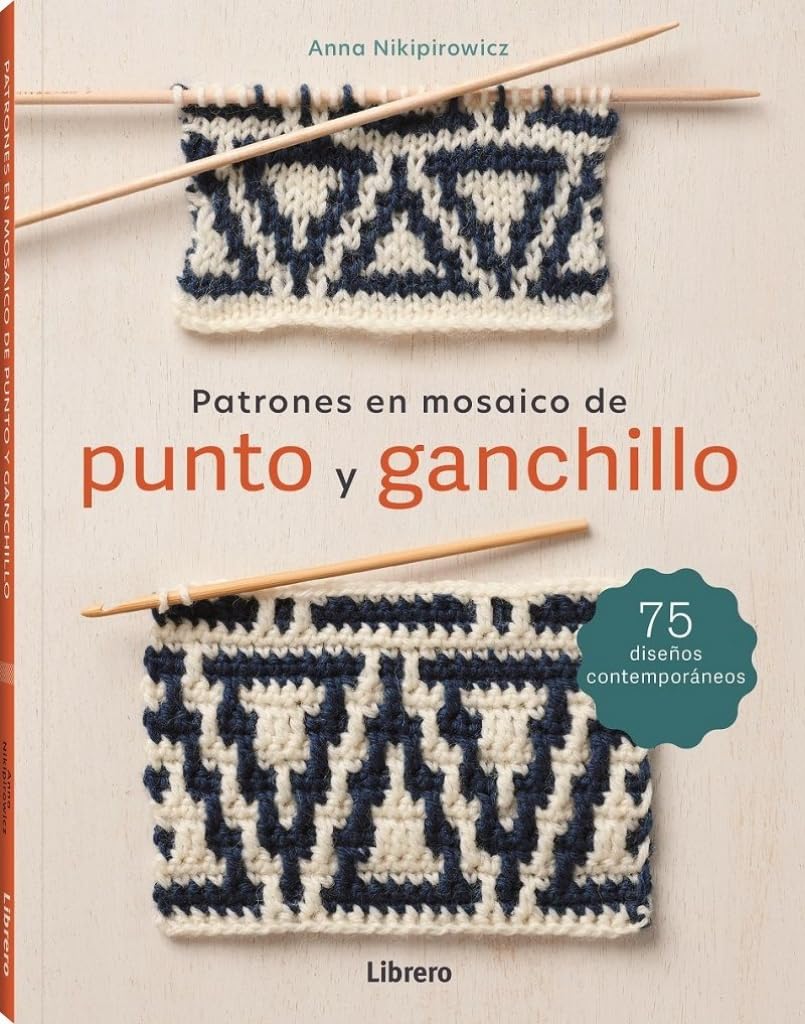 Libro: Patrones en mosaico de punto y ganchillo. (COSTURA/PUNTO/GANCHILLO)