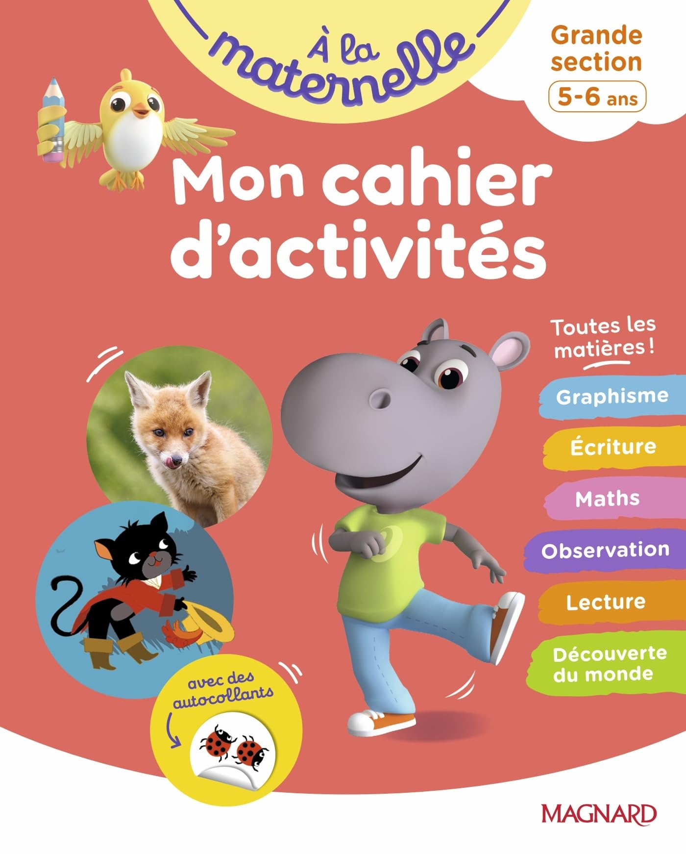 Libro: Mon cahier d'activités GS - A la maternelle: Grande section 5-6 ans