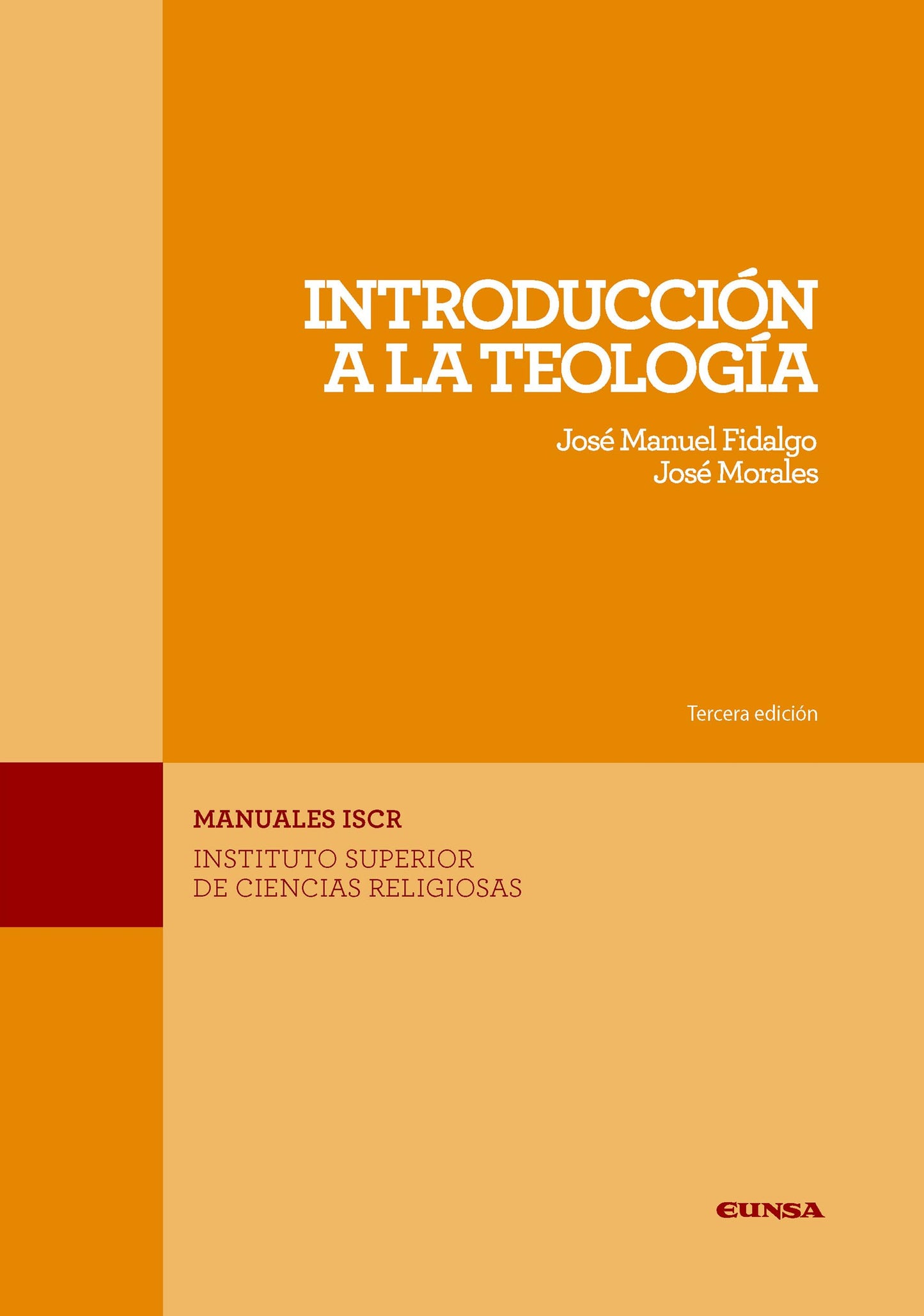 Libro: Introducción a la teología (MANUALES ISCR)