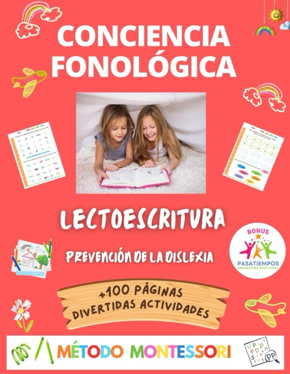 Libro: Jugando con los sonidos y aprendiendo las letras. Lectoescritura y Conciencia Fonológica. Método Montessori.: Estimulación del lenguaje para prevenir ... escribir para niños español (Spanish Edition)