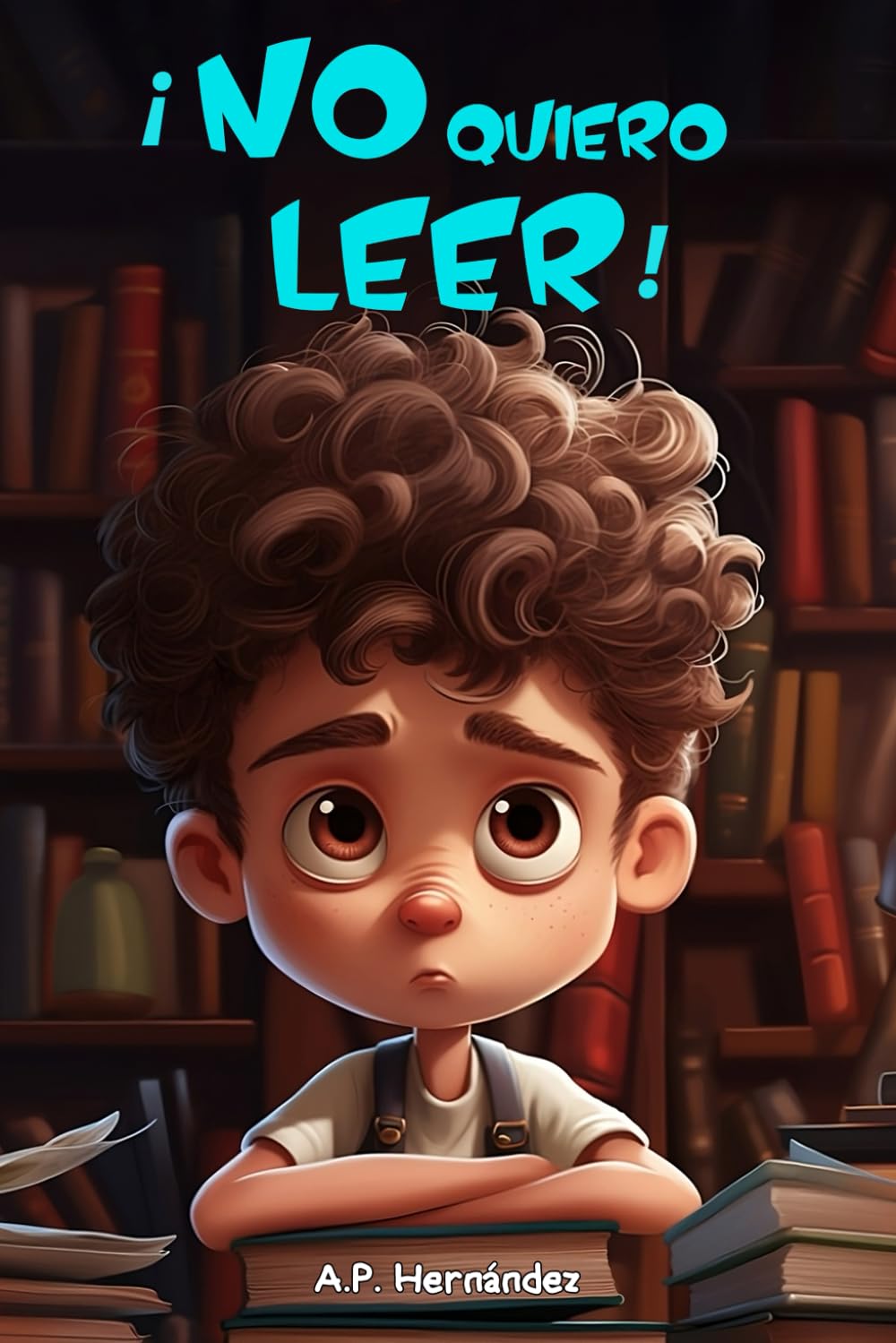 ¡No quiero leer!: Libro infantil (6 - 7 años). Martín comienza su aventura