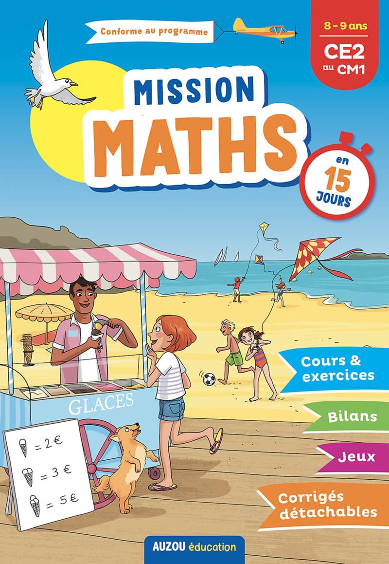 Libro: Mission Maths en 15 jours du CE2 au CM1