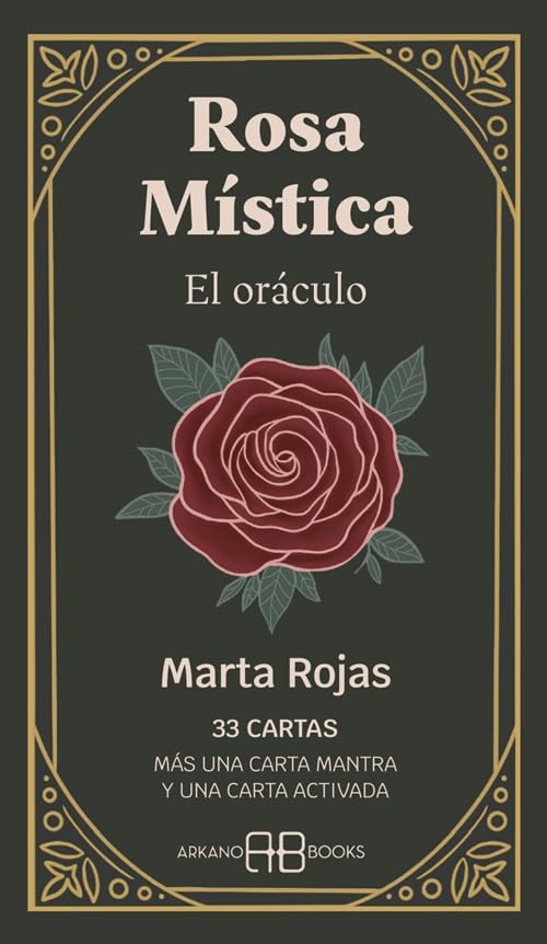 Libro: Rosa Mística. El oráculo: 33 cartas y libro guía. Más una carta mantra y un carta activada