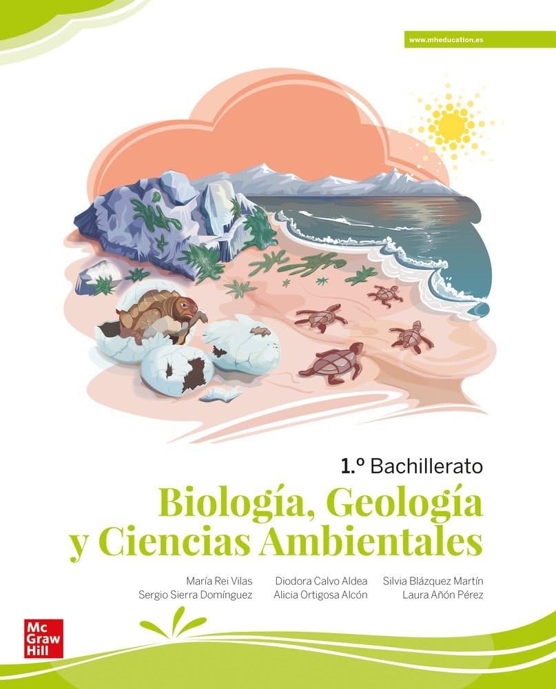 Libro: Biología, Geología y Ciencias Ambientales 1.º Bachillerato - 9788448627942