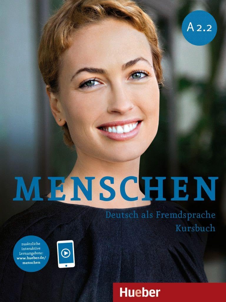 Libro: MENSCHEN A2.2 Kursb. AR (L.alum.): Kursbuch A2.2 mit online Ubungen - 9783195619028