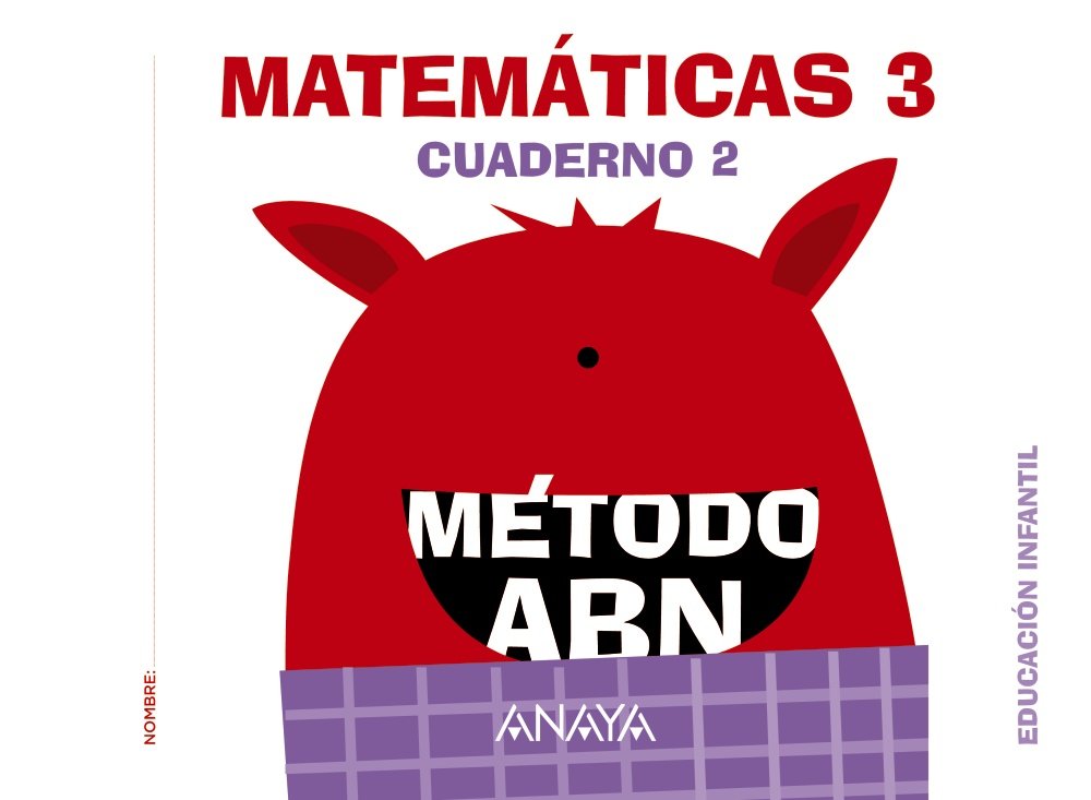 Libro: Matemáticas ABN. Nivel 3. Cuaderno 2.