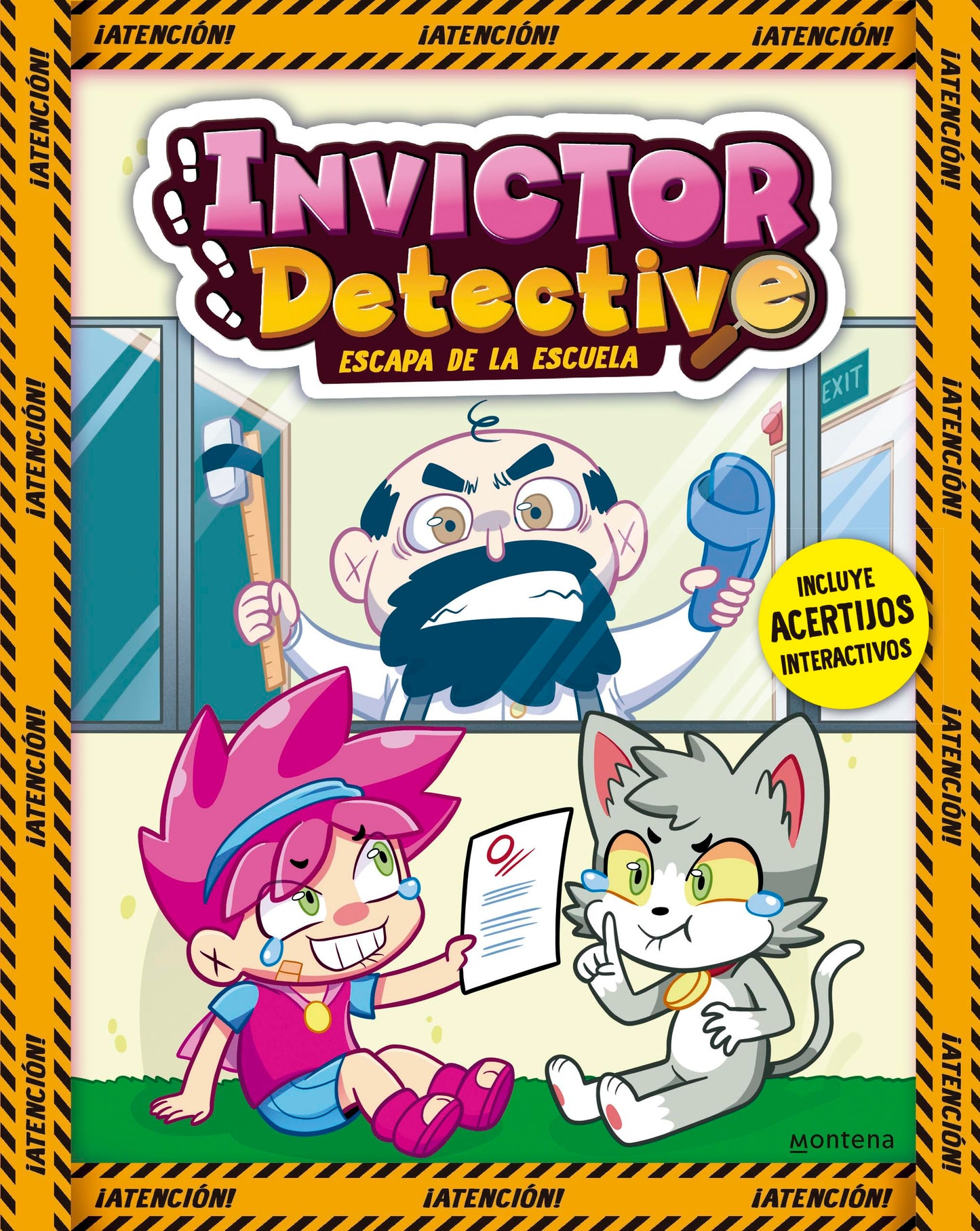 Libro: Invictor Detective escapa de la escuela (Invictor Detective 2): Incluye acertijos interactivos (Lo más visto)