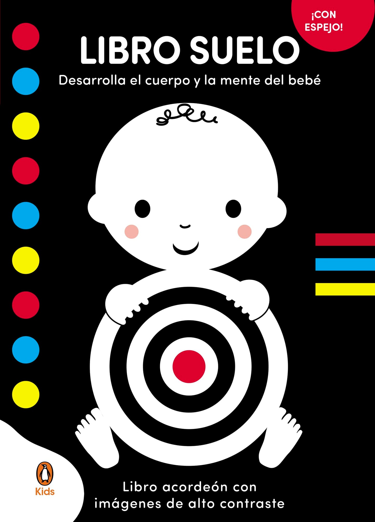 Libro suelo: El libro acordeón para desarrollar la mente del bebé