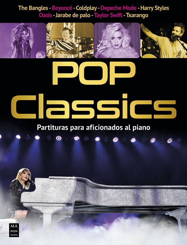 Pop Classics - Partituras para aficionados al pìano (MA NON TROPPO)